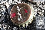 Köstritzer Kellerbier auf Asche