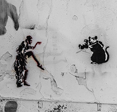 Torres Vedras, Parque Santiago (Banksy?)