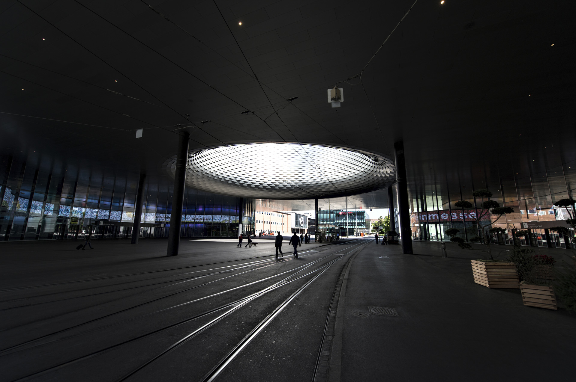 Basel, Wettsteinquartier, Messe Basel
